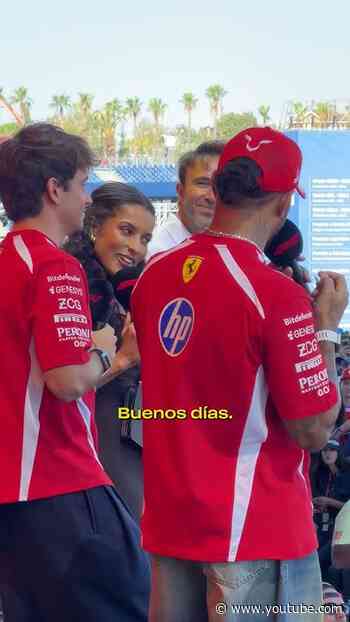 Lewis showing off his Spanish skills 😆 #F1shorts #F1