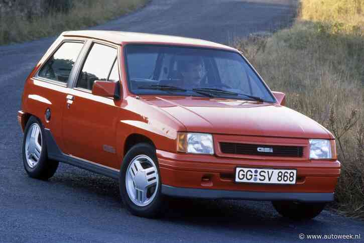Pas na 6 jaar dacht Opel aan een GSi voor de Corsa A