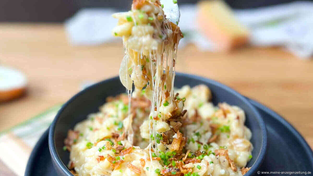 Käsespätzle aus dem Airfryer: Der Hüttenklassiker neu entdeckt
