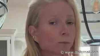 Gwyneth Paltrow, 53, poses topless to promote 'sweater weather' on TikTok weeks after stripping naked to plug her $38 unisex Goop shower gel