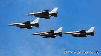NATO fighter jets scrambled as flights grounded and emergency phone alert issued