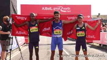Who won the Great North Run 2026? Results for men, women and wheelchair races