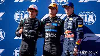 Spanish Grand Prix LIVE! Latest updates as Norris starts on pole from Antonelli, Verstappen