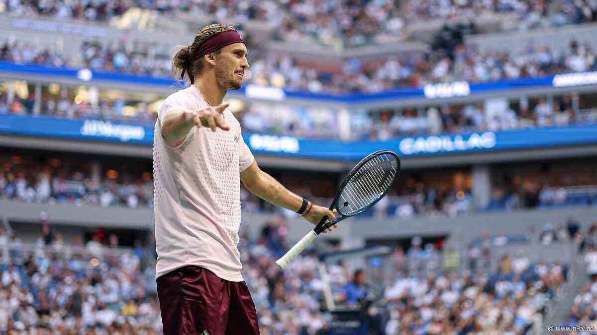"Ich bin es gewohnt": Dass das größte Tennis-Stadion der Welt gegen ihn ist, juckt Zverev nicht