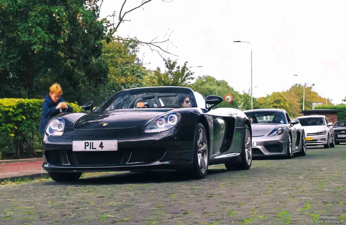 Porsche Carrera GT en 718 GT4 brengen bezoekje aan Nederlands automuseum