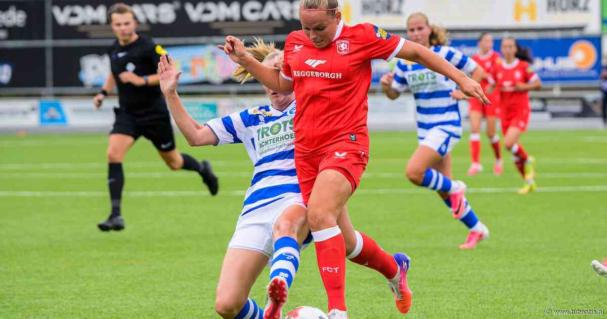 Koploper FC Twente Vrouwen speelt sterk en legt ook Feyenoord over de knie