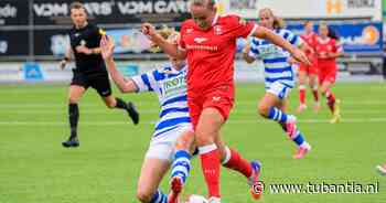 Koploper FC Twente Vrouwen speelt sterk en legt ook Feyenoord over de knie