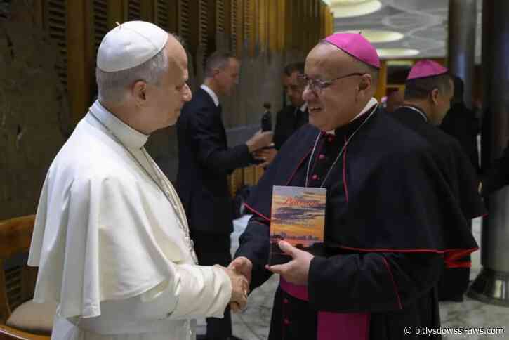 El papa León XIV recibió a los nuevos obispos en Roma con presencia de una delegación venezolana