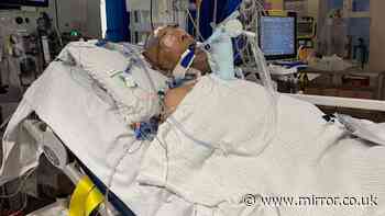 Dad given hours to live after pub roast dinner leaves him fighting for life