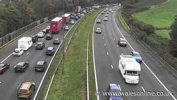 M4 traffic chaos after crash on Prince of Wales bridge - live updates