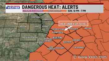 A few more days of dangerous heat, relief late week
