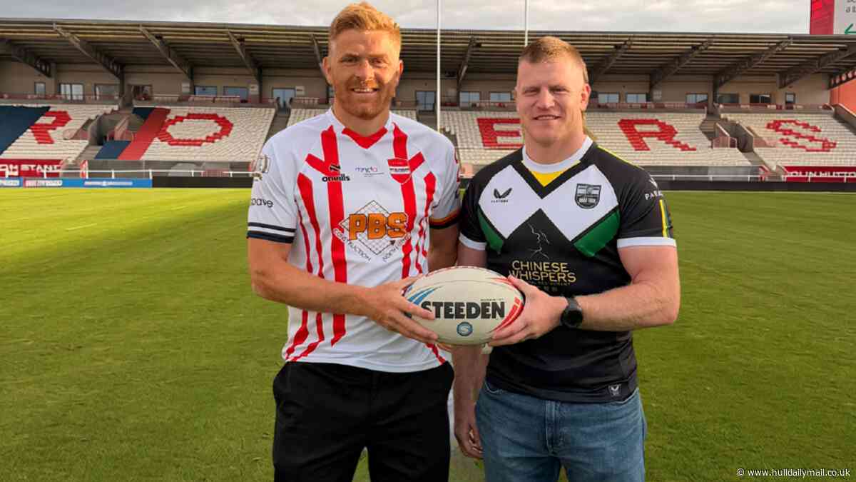 Hull FC and Hull KR to clash in testimonial derby for Brad Fash and Kris Welham