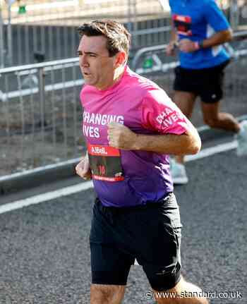 Prime Minister Andy Burnham takes part in the Great North Run
