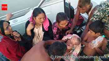 BSF rescues 10 Bangladeshi nationals, including children, from drowning in River Ganga