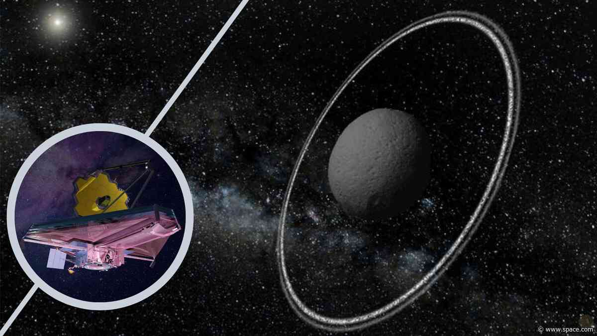 James Webb Space Telescope discovers the rings of tiny solar system body Chariklo are changing
