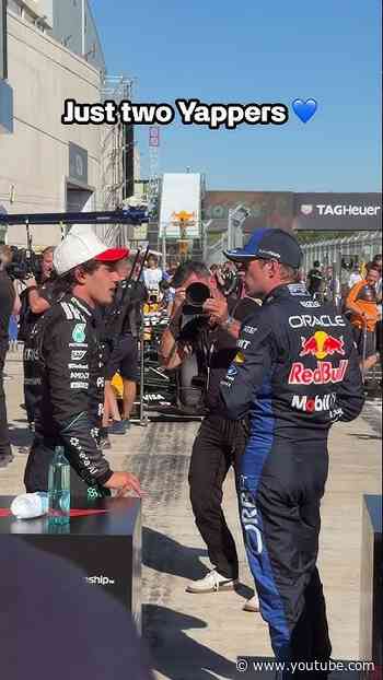 Max VerYappen and Kimi Yaponelli reporting for duty 🤣  #f1 #mercedesf1