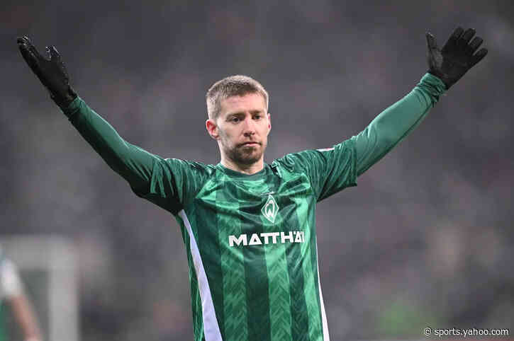 Werder Bremen’s Mitchell Weiser makes emotional return to competitive football after 14 month absence