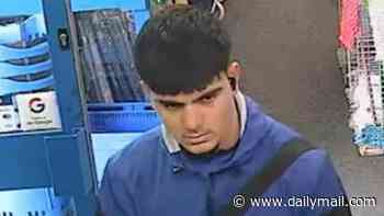 Moment Afghan refugee buys knife before travelling 150 miles to murder victim his family had accused of stalking