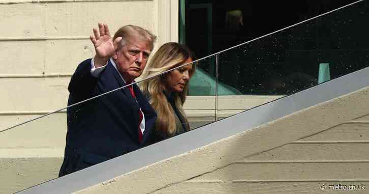Trump awkwardly addresses Melania’s absence in Ireland