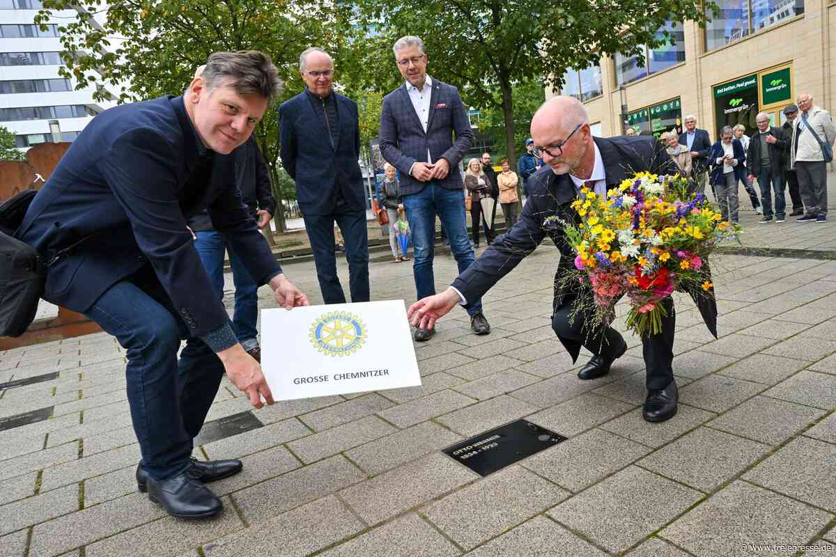 Neuzugang für den Chemnitzer „Walk of fame“
