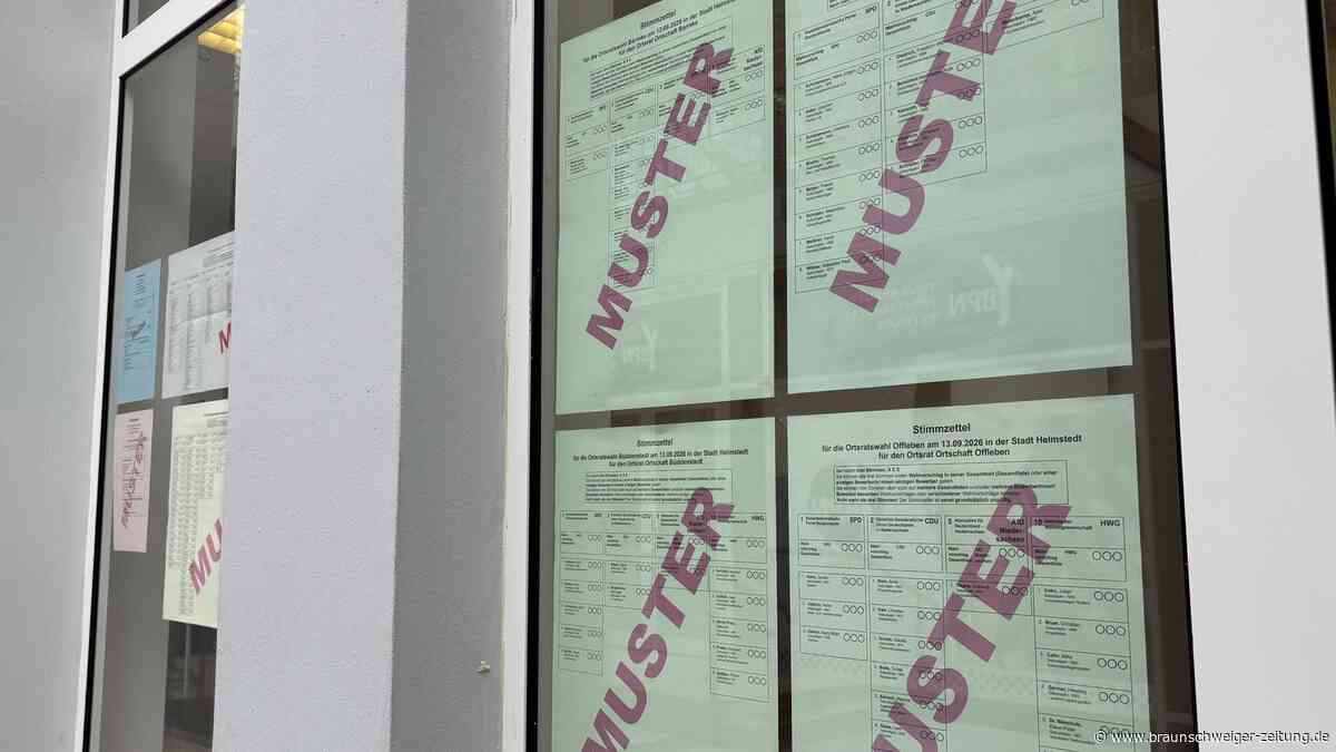 Kommunalwahl 2026 in Helmstedt live: Hohe Wahlbeteiligung zeichnet sich ab