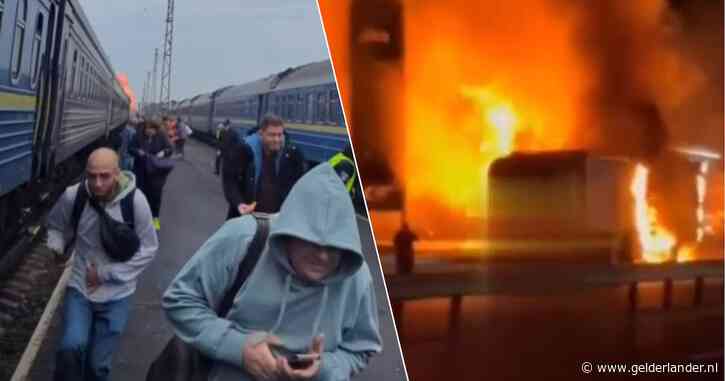 Rusland voert aanvallen uit bij Poolse grens, Polen reageert en stuurt gevechts­vlieg­tui­gen de lucht in