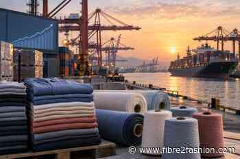 China's T&A exports inch up 3.1% to $203 bn in Jan–Aug 2026