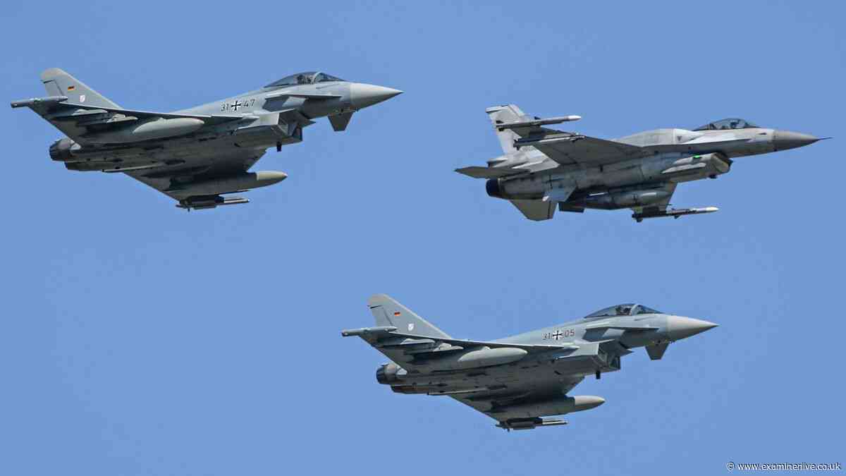 NATO fighter jets scrambled as Russian drone reportedly heads for Lithuania