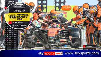 From bad to worse! Norris loses lead after botched pitstop