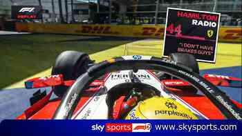 Hamilton forced to retire after brake issue in Madrid