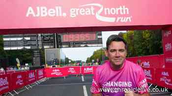 Andy Burnham makes history at the Great North Run - and praises 'warmest people in the world'
