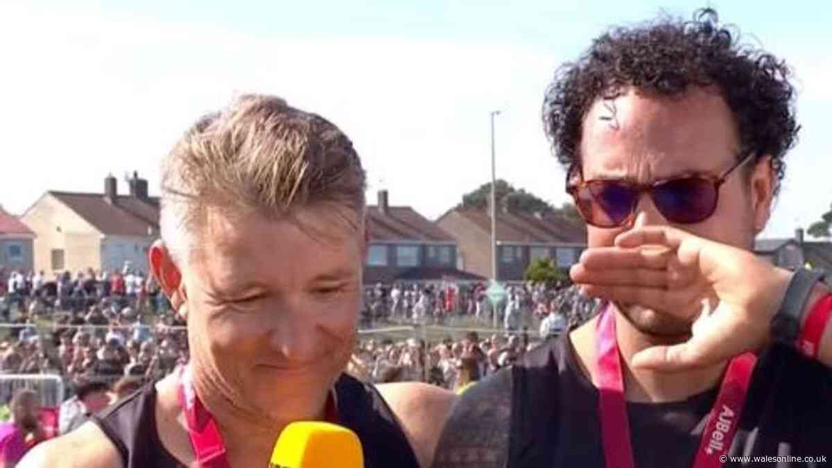 Chris Kamara's son supported by Ben Shephard as dad leaves him in tears on BBC