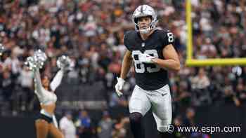 Sources: Raiders believe star TE Bowers could return for Week 2