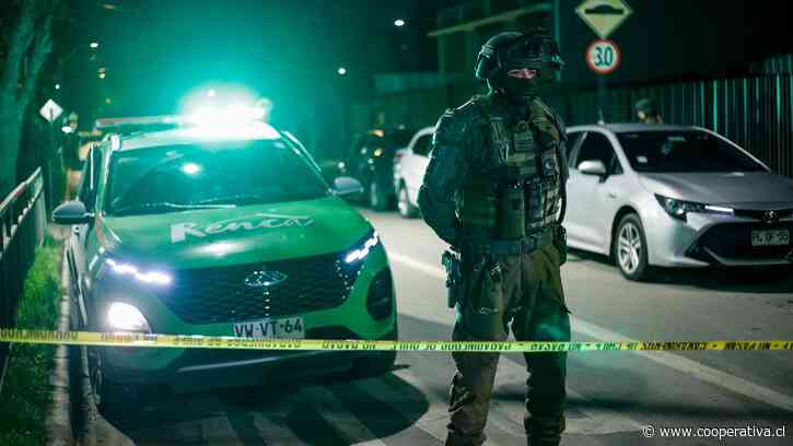 Detienen al presunto autor del disparo que mató a carabinero en Renca