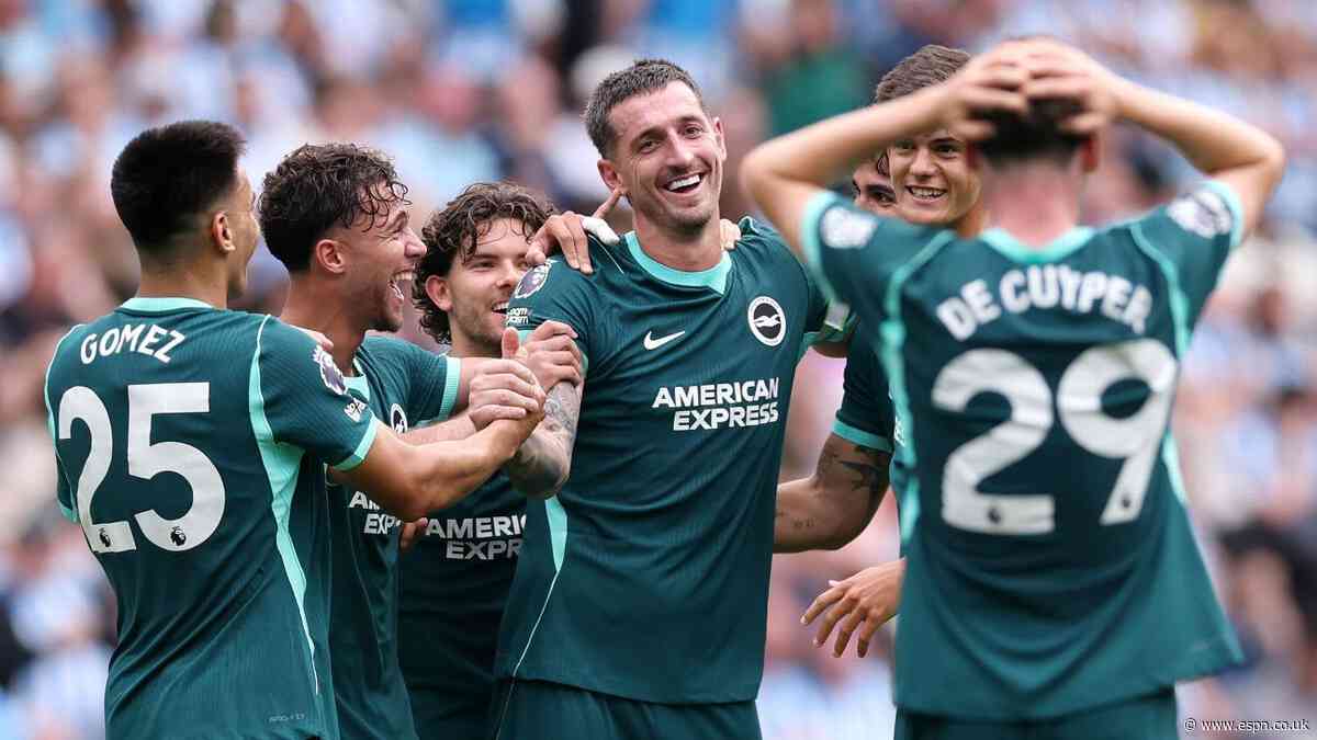 Coventry 0-5 Brighton: Frank Lampard's side remain winless after thrashing at home - as it happened