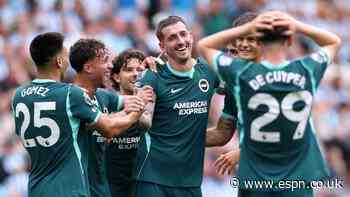 Coventry 0-5 Brighton: Frank Lampard's side remain winless after thrashing at home - as it happened