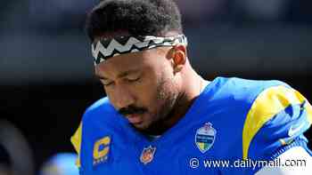 Huge blow for Rams as $208m star man Myles Garrett heads for knee SURGERY after just one appearance