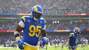 Sources: Rams star Garrett to have knee surgery, headed to IR