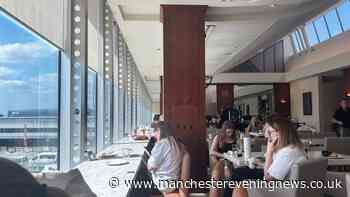 This is the best Manchester Airport lounge and I'm amazed people don't make more use of it
