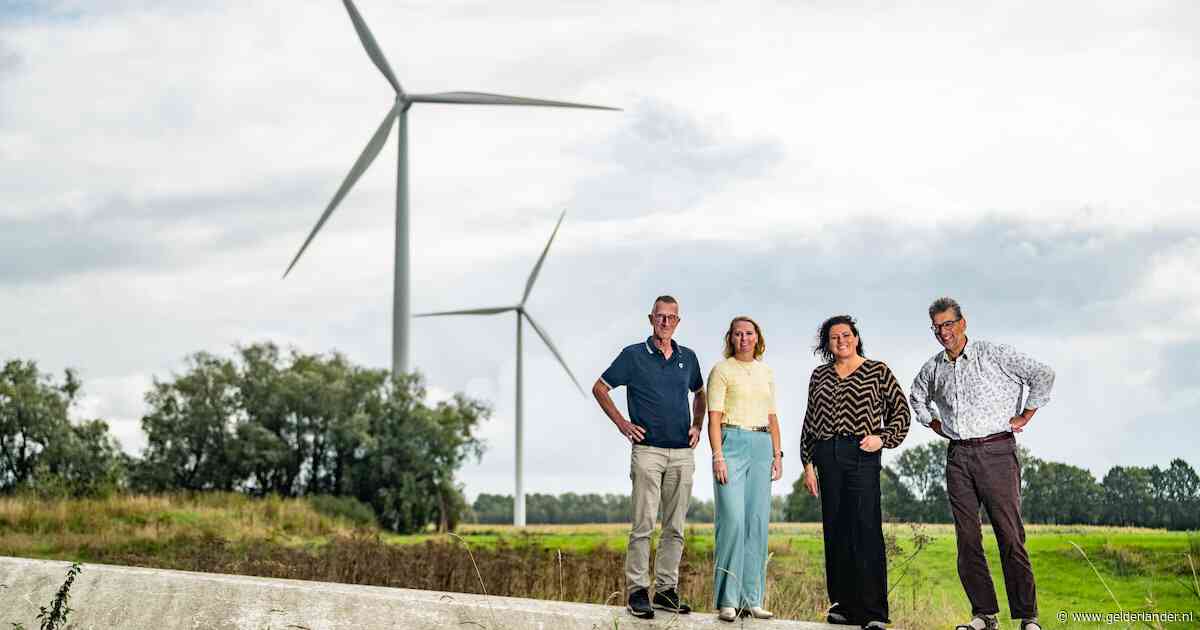 De eerste Betuwse windturbines zijn tien jaar later geen issue meer: ‘Ze horen er nu gewoon bij’