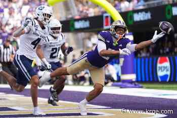 No. 19 Washington struggles in 16-7 victory over Utah State