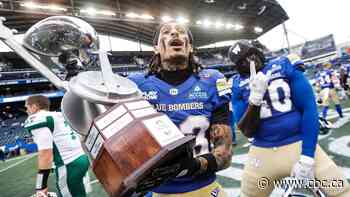 Blue Bombers pick apart Roughriders in 19-6 win at annual Banjo Bowl