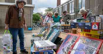 Legpuzzels ruilen is hier een groot succes, juist daarom wordt het doel niet gehaald