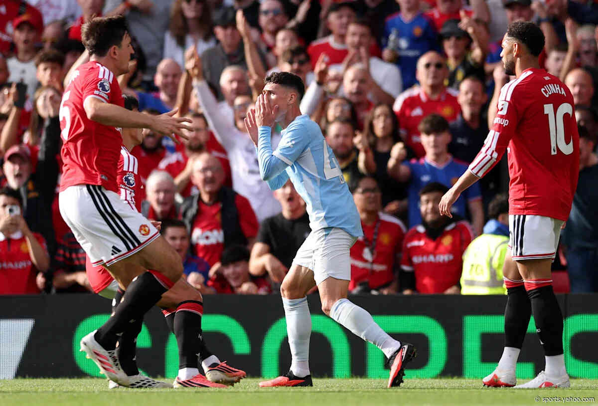 📸 Foden vs Fernandes: the incredible moment that swings the derby 😱