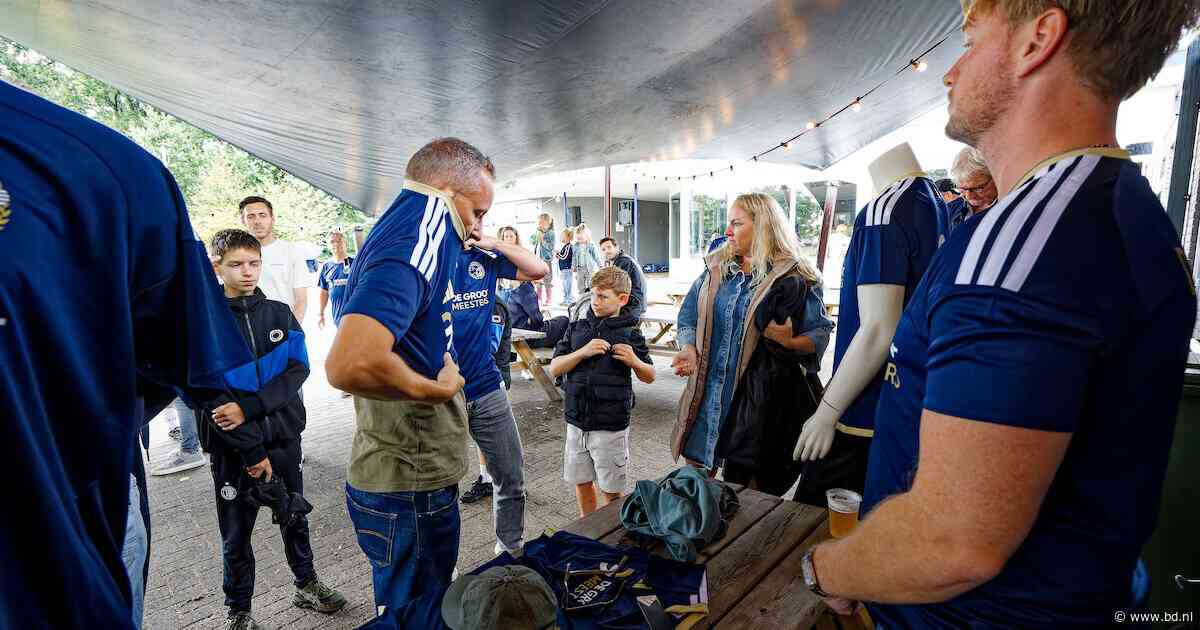 Het unieke, laatste shirt van RKVV Erp: dat móet je als echte fan natuurlijk hebben