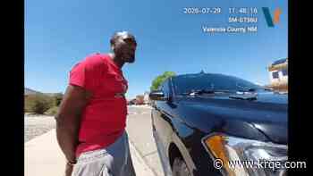 VIDEO: Valencia County Sheriff's Office arrest man suspected of drug trafficking