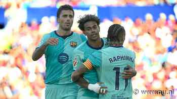 FC Barcelona behoudt voorsprong op Real door vijfde zege en twee goals Yamal