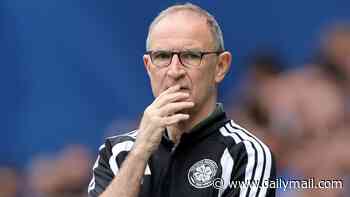 WAKE-UP CALL: Celtic manager Martin O'Neill challenges new recruits to respond after Old Firm drubbing