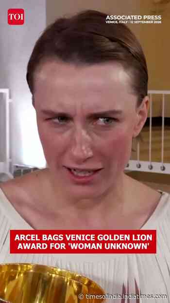Mathilde Arcel Reacts In Shock To Best Actress Win At Venice