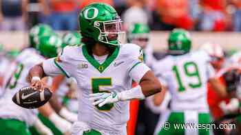 NFL draft risers, notes off Saturday's college games: Questions at the top of the QB class?